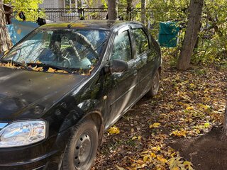 2011 Renault Logan I Рестайлинг, чёрный, 270000 рублей, вид 4