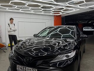 2019 Toyota Camry VIII (XV70), чёрный, 3000000 рублей, вид 2