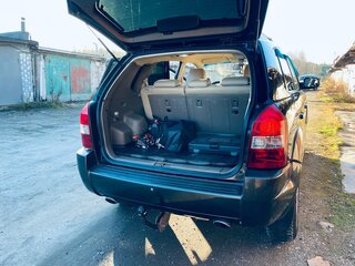 2008 Hyundai Tucson I, чёрный, 820000 рублей, вид 4