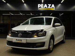 2015 Volkswagen Polo V Рестайлинг, белый, 1069000 рублей, вид 5