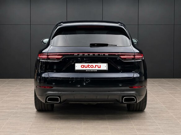 2019 Porsche Cayenne III, синий, 5695000 рублей - вид 4