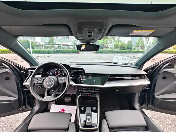 2023 Audi A3 35 TFSI IV (8Y), зелёный, 2250000 рублей - вид 12
