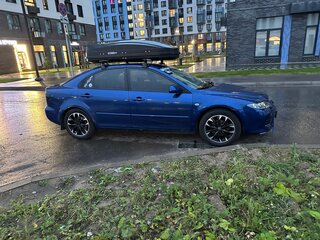 2006 Mazda 6 I (GG) Рестайлинг, синий, 480000 рублей, вид 2