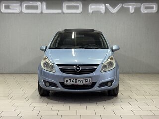 2008 Opel Corsa D, голубой, 390000 рублей, вид 2
