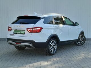 2019 Lada (ВАЗ) Vesta SW Cross I, белый, 1099000 рублей, вид 4