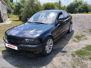 2001 BMW 3 серии 318i IV (E46), чёрный, 450000 рублей, вид 2
