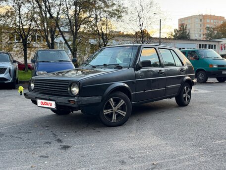 1990 Volkswagen Golf II, чёрный, 215000 рублей, вид 4