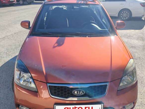 2011 Kia Rio II Рестайлинг, оранжевый, 490000 рублей - вид 3