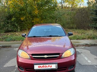 2008 Chevrolet Lacetti I, красный, 530000 рублей, вид 1