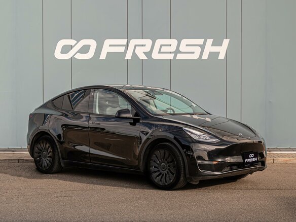 2021 Tesla Model Y Long Range Dual Motor I, чёрный, 4220000 рублей