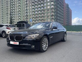 2010 BMW 7 серии Long 750Li xDrive V (F01/F02/F04), чёрный, 1400000 рублей, вид 1