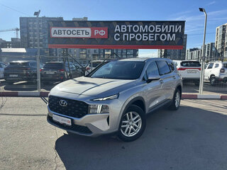2021 Hyundai Santa Fe IV Рестайлинг, серый, 3468349 рублей, вид 3