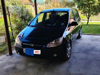 2008 Hyundai Getz I Рестайлинг, чёрный, 640000 рублей, вид 1