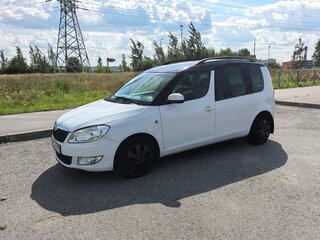 2014 Skoda Roomster I Рестайлинг, белый, 480000 рублей, вид 4