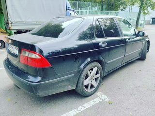 2002 Saab 9-5 I Рестайлинг, чёрный, 350000 рублей, вид 4