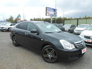 2014 Nissan Almera III (G15), чёрный, 735000 рублей, вид 1