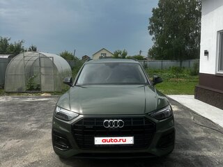2021 Audi Q5 45 TFSI II (FY) Рестайлинг, зелёный, 4590000 рублей, вид 2
