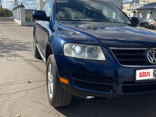 2004 Volkswagen Touareg I, синий, 635000 рублей, вид 3