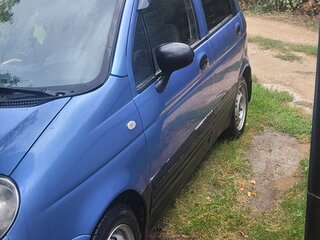 2007 Daewoo Matiz I Рестайлинг, синий, 213000 рублей, вид 4