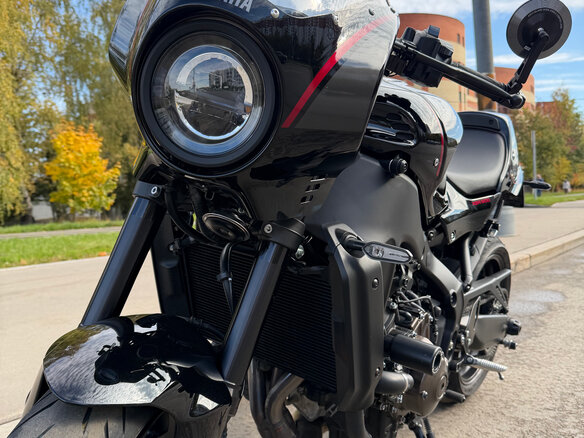 2022 Yamaha XSR900, чёрный, 1000000 рублей - вид 12