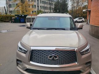 2018 Infiniti QX80 I Рестайлинг 2, бежевый, 5950000 рублей, вид 1