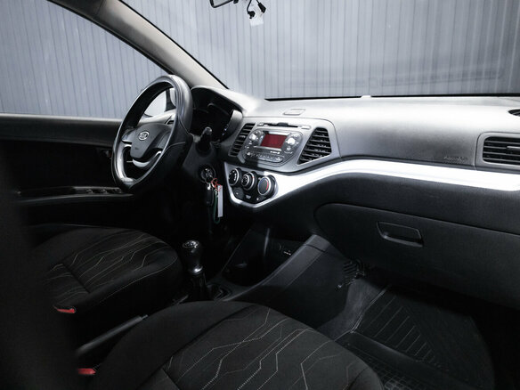2012 Kia Picanto II, серебристый, 599000 рублей - вид 14