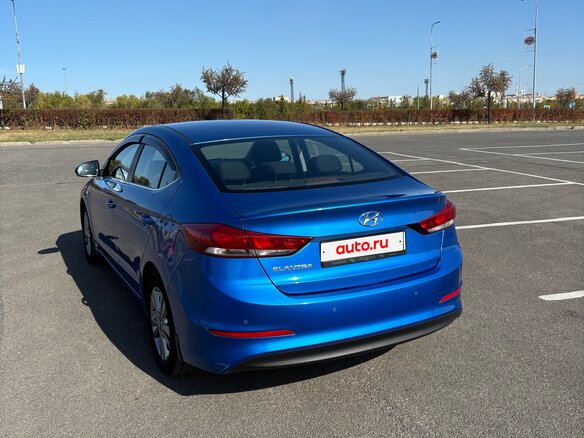 2016 Hyundai Elantra VI (AD), синий, 1320000 рублей - вид 12
