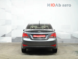 2014 Hyundai Solaris I Рестайлинг, серый, 890000 рублей, вид 5