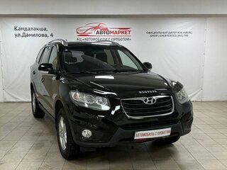2011 Hyundai Santa Fe II Рестайлинг, чёрный, 899000 рублей, вид 3