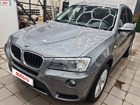 2014 BMW X3 20i xDrive II (F25), серый, 1880000 рублей, вид 5