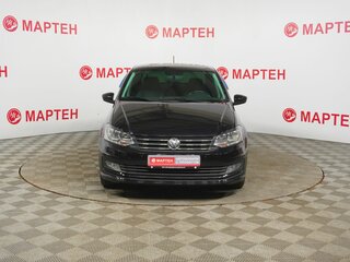 2019 Volkswagen Polo V Рестайлинг, чёрный, 1295000 рублей, вид 2
