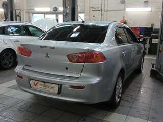2007 Mitsubishi Lancer X, серебристый, 450000 рублей, вид 3