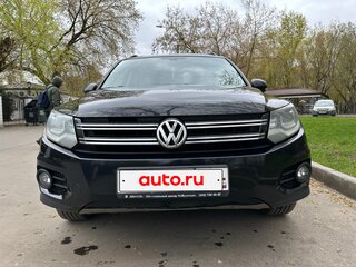 2015 Volkswagen Tiguan I Рестайлинг, чёрный, 1360000 рублей, вид 2