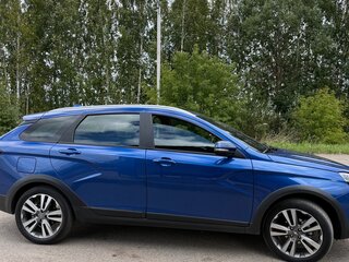 2020 Lada (ВАЗ) Vesta SW I, синий, 1070000 рублей, вид 3