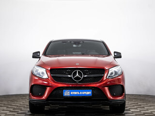 2017 Mercedes-Benz GLE Coupe 400 I (C292), красный, 3699000 рублей, вид 2