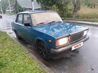 2000 Lada (ВАЗ) 2107, синий, 85000 рублей, вид 2