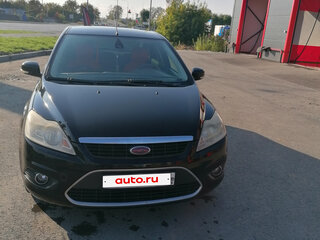 2008 Ford Focus II Рестайлинг, чёрный, 350000 рублей, вид 1