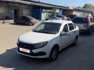2020 Lada (ВАЗ) Granta I Рестайлинг, белый, 425000 рублей, вид 2