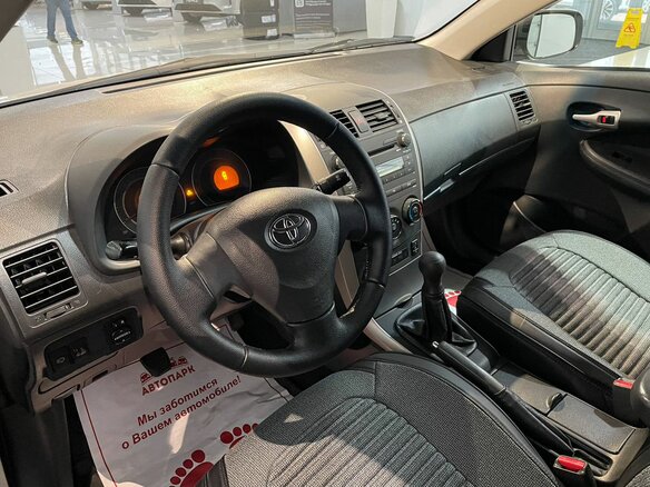 2007 Toyota Corolla X (E140, E150), серый - вид 9