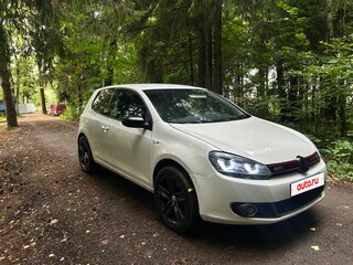 2009 Volkswagen Golf VI, белый, 730000 рублей, вид 5