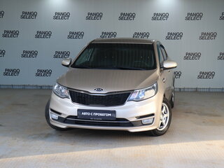 2015 Kia Rio III Рестайлинг, бежевый, 838000 рублей, вид 1