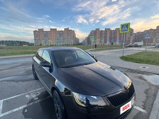 2014 Skoda Superb DSG II Рестайлинг, коричневый, 1400000 рублей, вид 4
