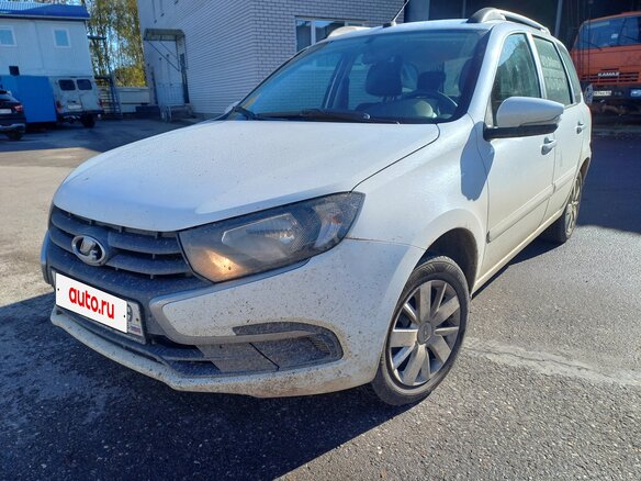 2019 Lada (ВАЗ) Granta I Рестайлинг, белый - вид 1