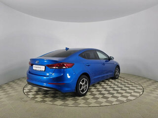 2017 Hyundai Elantra VI (AD), синий, 1020000 рублей, вид 5