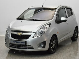 2011 Chevrolet Spark III, серебристый, 640000 рублей, вид 1
