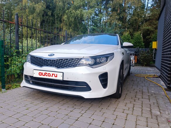 2018 Kia Optima IV, белый