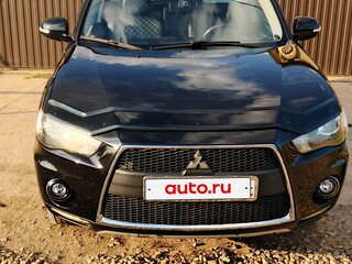 2009 Mitsubishi Outlander II Рестайлинг, чёрный, 1600000 рублей, вид 2