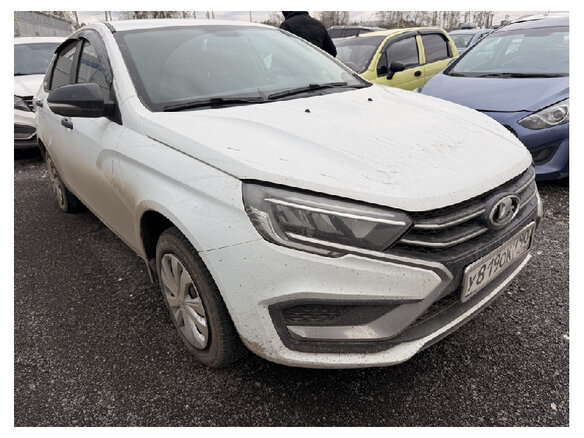 2024 Lada (ВАЗ) Vesta I Рестайлинг (NG), белый, 1000000 рублей - вид 5