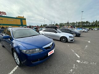 2006 Mazda 6 I (GG) Рестайлинг, синий, 525000 рублей, вид 2