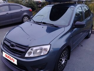 2014 Lada (ВАЗ) Granta I, серый, 520000 рублей, вид 2